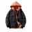 Plus Size – Men’S & Women’S Thickened Winter Hooded Jacket – Loose Fit Mid-Length Coat with Full-Zip Front, Warm Thermal Insulation, Casual Lapel Collar & Pockets – All-Season Outerwear